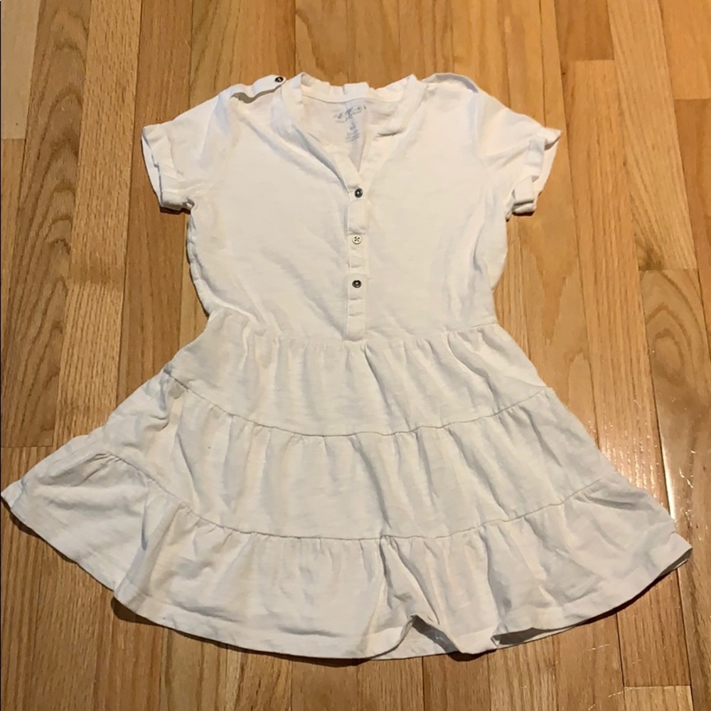 White Button Up Dress